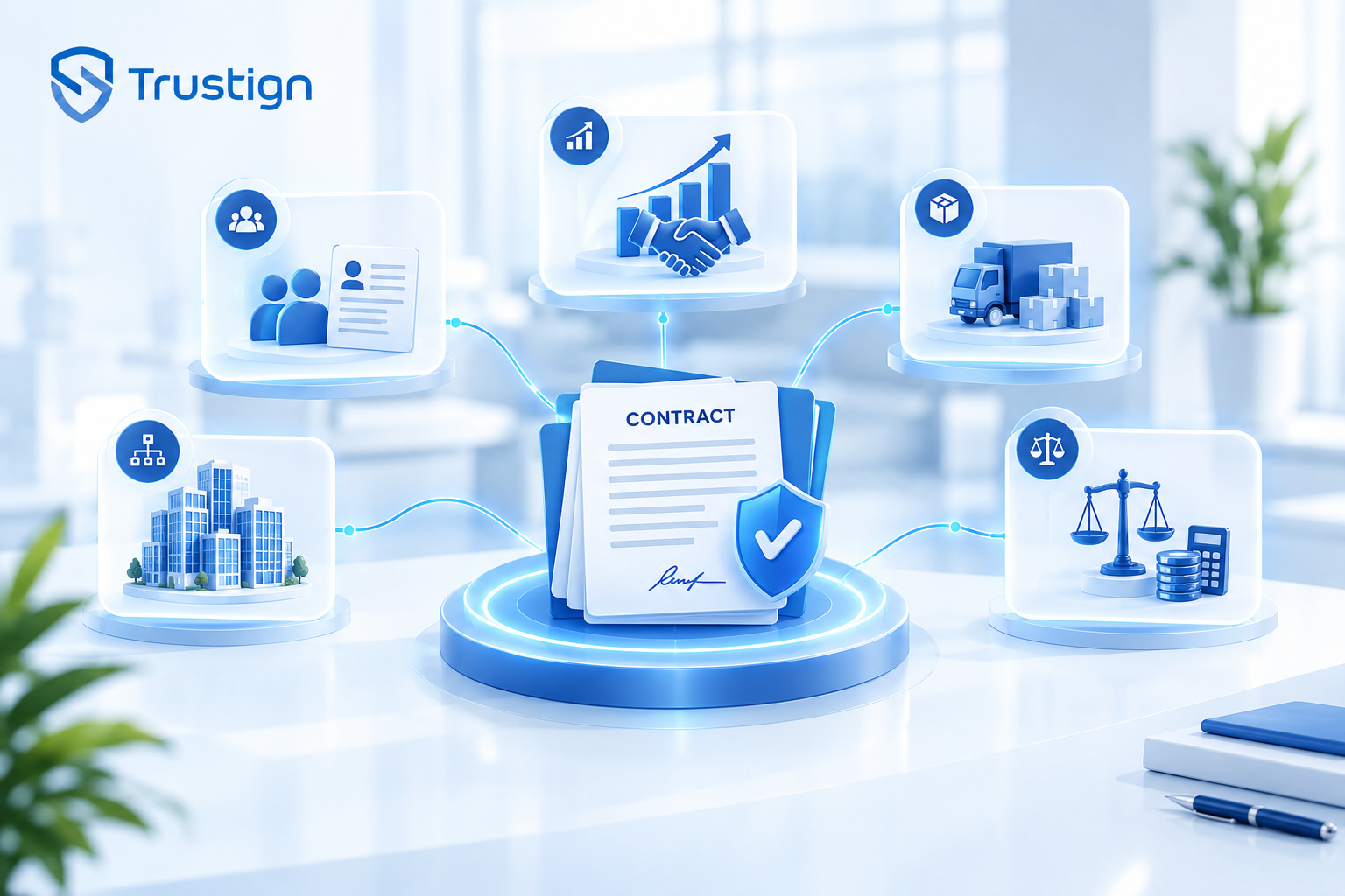Trustign Contract Network Hub.png